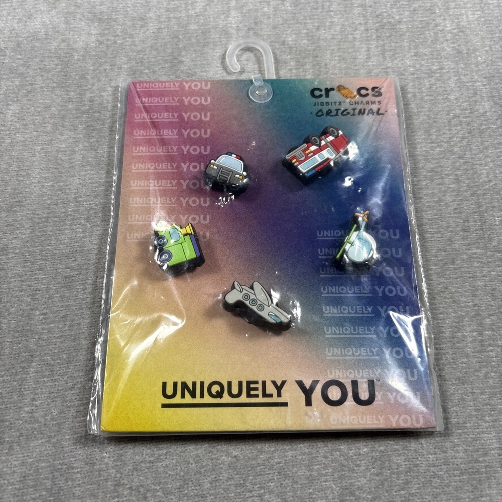 Crocs Jibbitz Charms Uniquely You Tiny Hero 5 Pack Multicolor 10015675